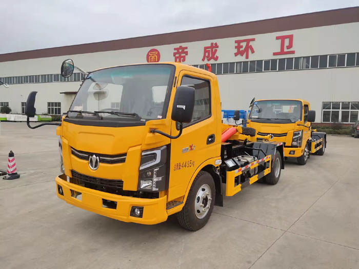 國六6方奧馳X2藍牌勾臂垃圾車 建筑垃圾清運